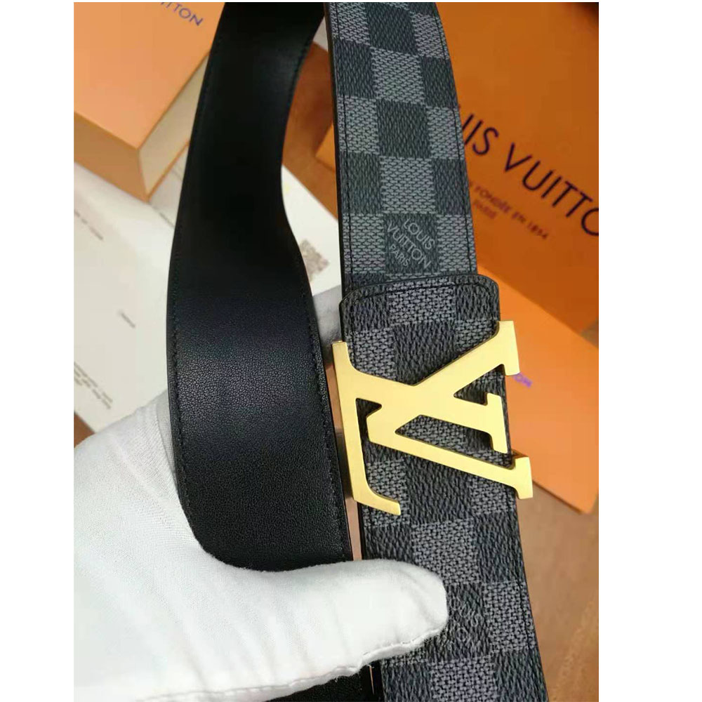 Louis Vuitton Damier Belt 40MM - DopestKickz