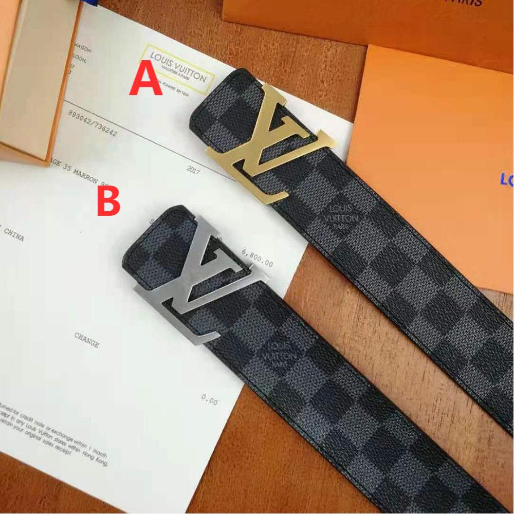 Louis Vuitton Damier Belt 40MM - DopestKickz