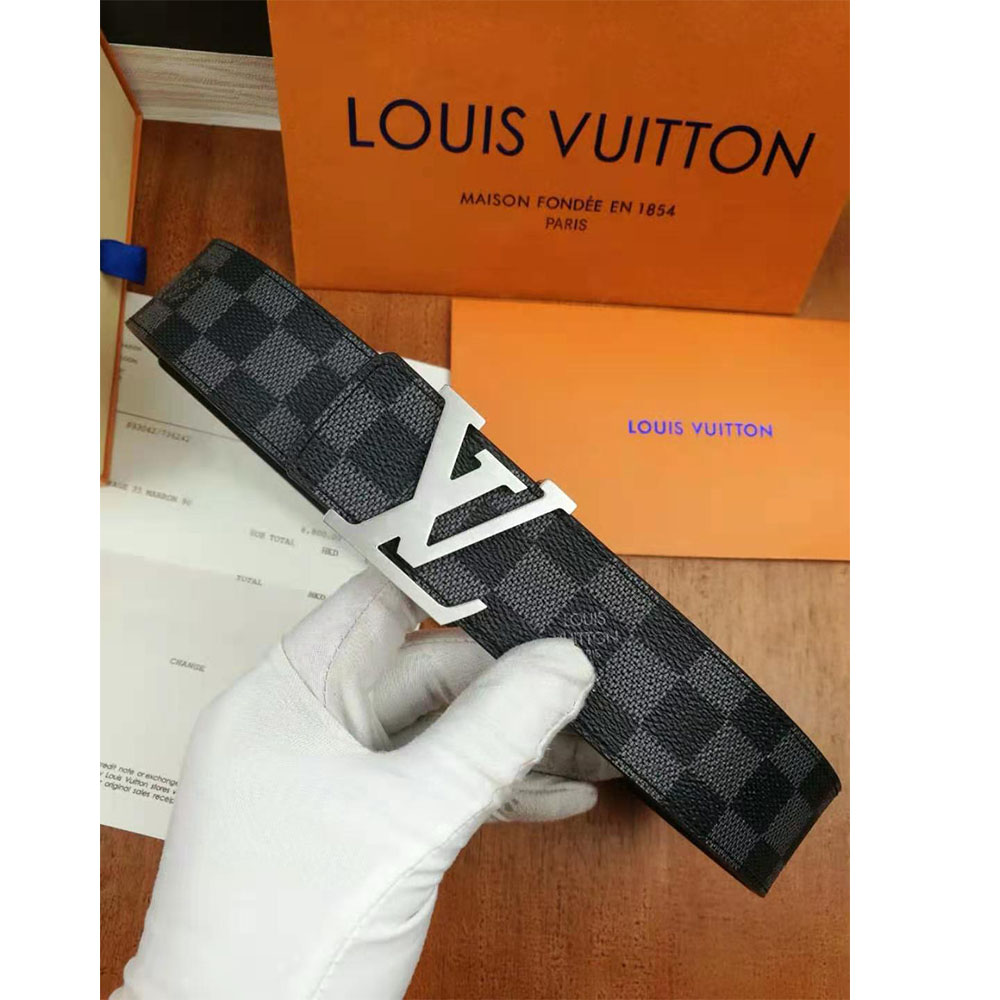 Louis Vuitton Damier Belt 40MM - DopestKickz