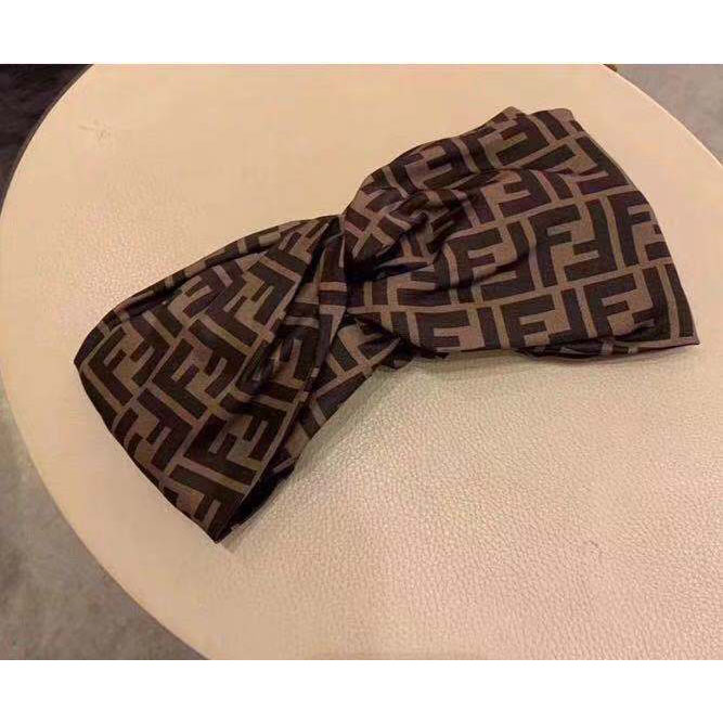 Fendi Logo Printed Headband - DopestKickz