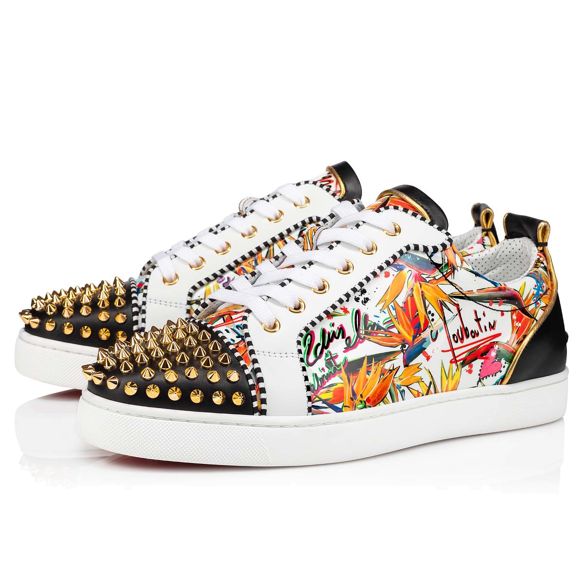 Christian Louboutin  FreeLouis Junior Spikes Low Sneaker - DopestKickz