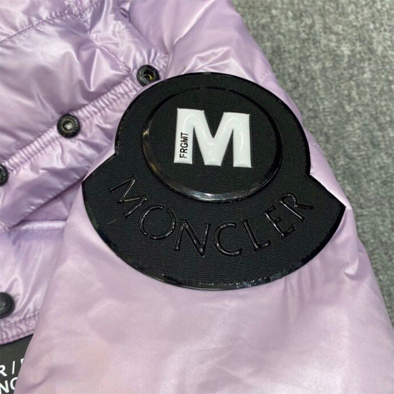Moncler Anthemyx Short Down Jacket In Light Lilac - DopestKickz