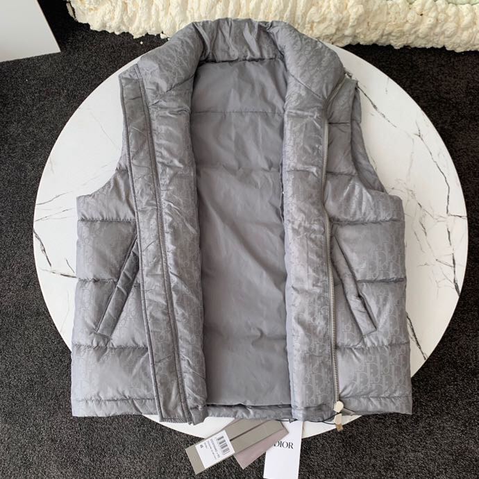 Dior Oblique Down Vest - DopestKickz