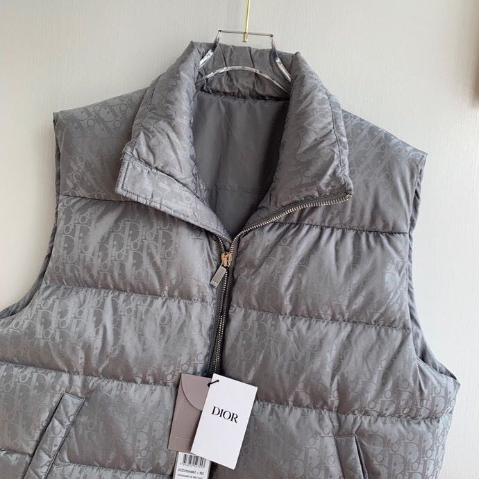 Dior Oblique Down Vest - DopestKickz
