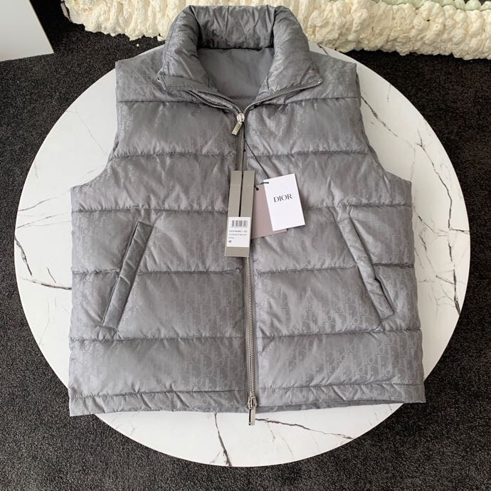 Dior Oblique Down Vest - DopestKickz