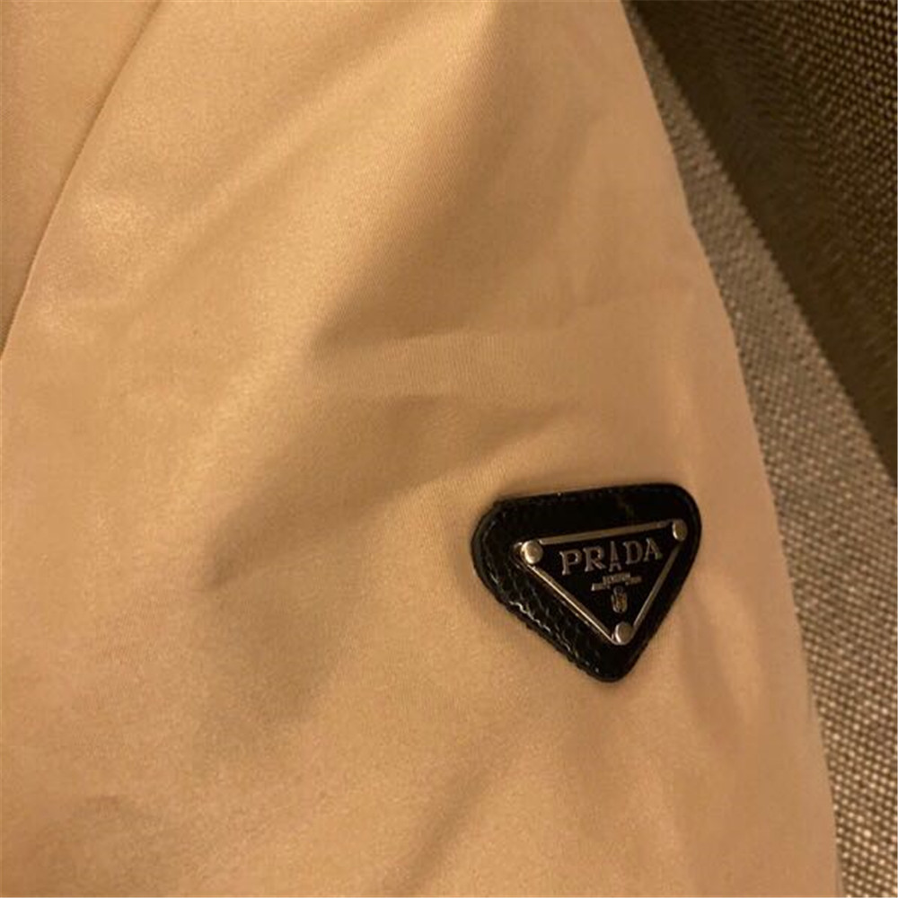 Prada Detachable Long Down Jacket(Apricot) - DopestKickz