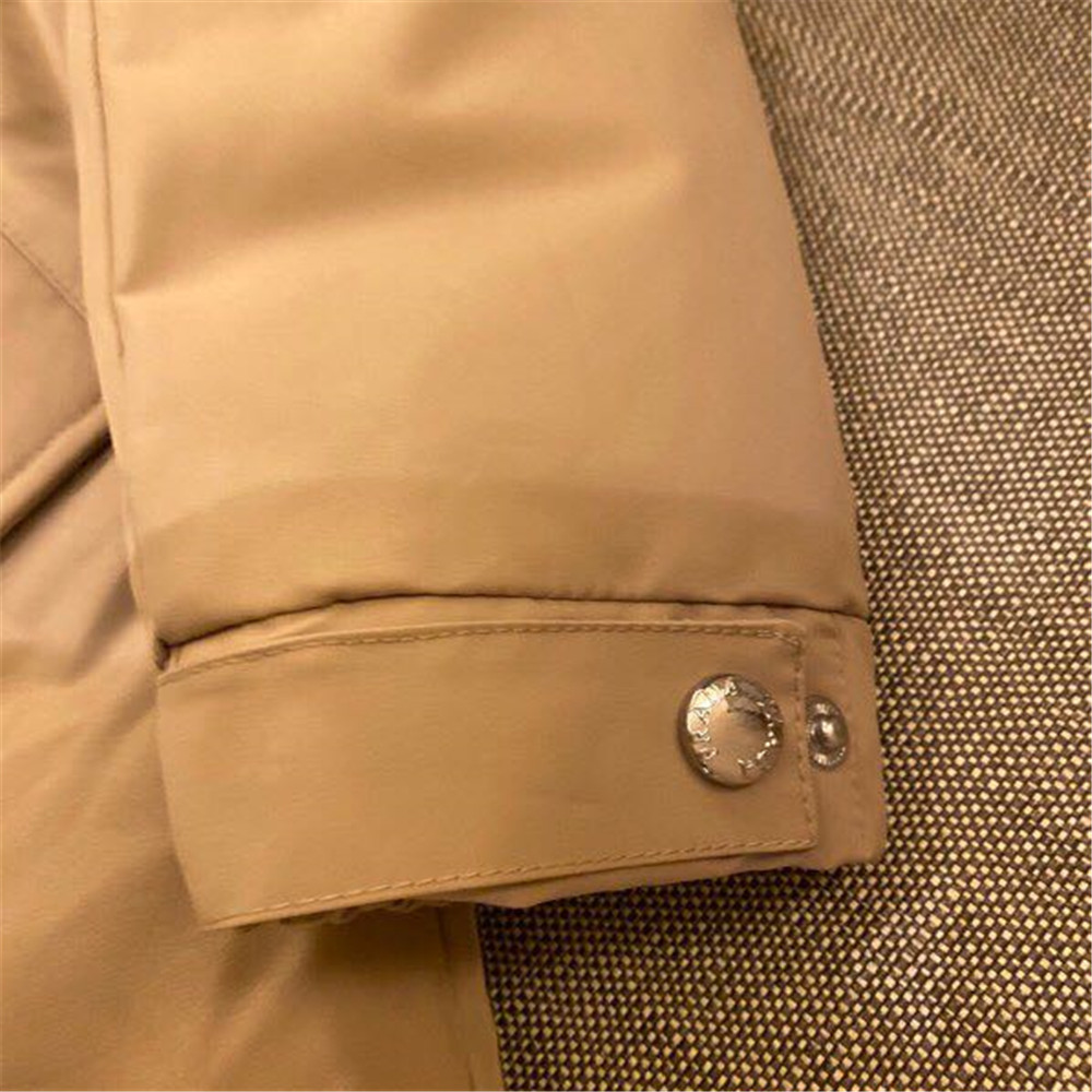 Prada Detachable Long Down Jacket(Apricot) - DopestKickz