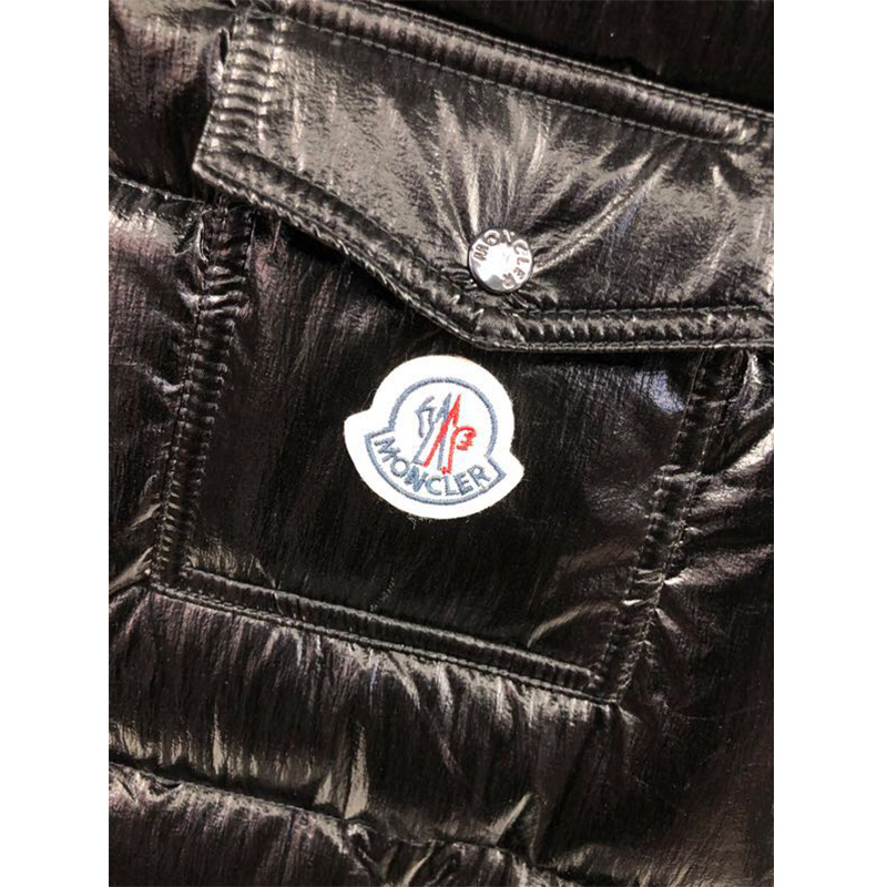 Moncler Diotis Vest In Black - DopestKickz