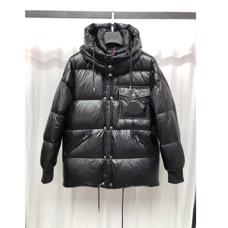Moncler  Lamentin Short Down Jacket In Black - DopestKickz