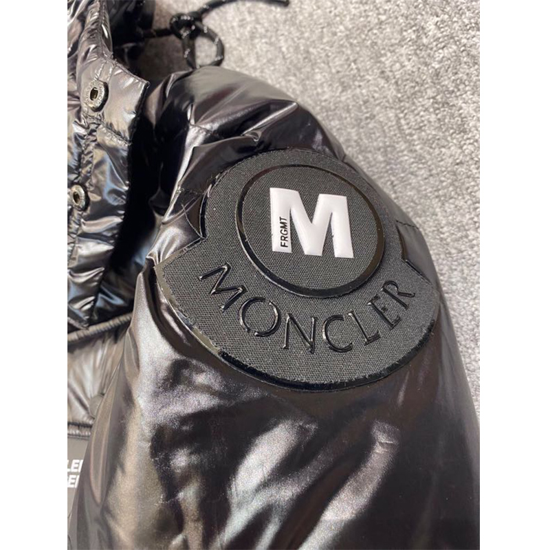 Moncler Anthemyx Short Down Jacket In Black - DopestKickz