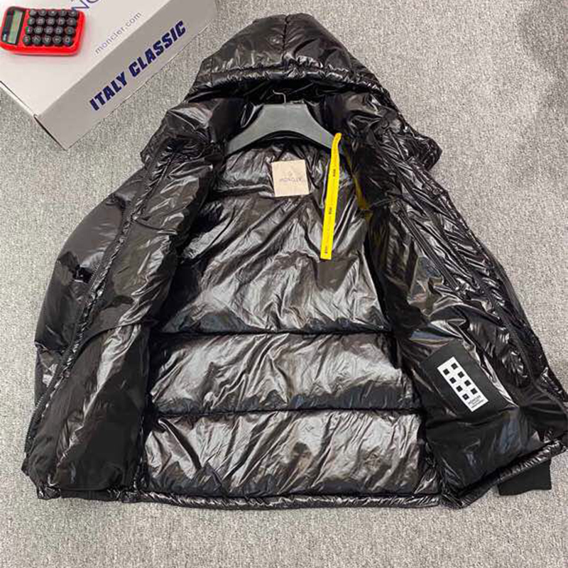 Moncler Anthemyx Short Down Jacket In Black - DopestKickz