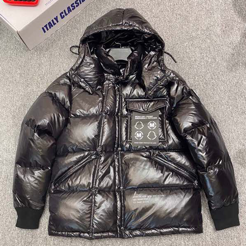 Moncler Anthemyx Short Down Jacket In Black - DopestKickz