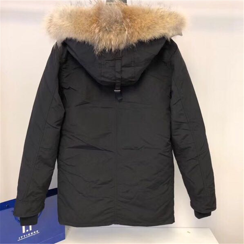 Canada Goose Men Padded Long Down Jacket In Black(06） - DopestKickz