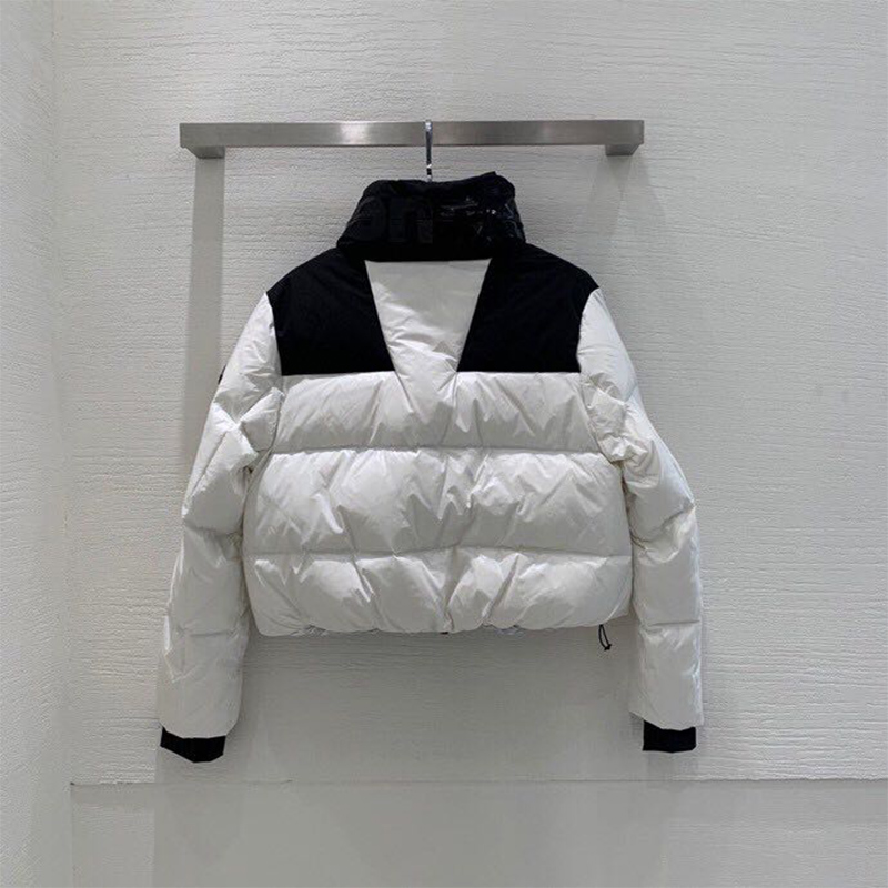 Moncler Jasione Short Down Jacket In White - DopestKickz