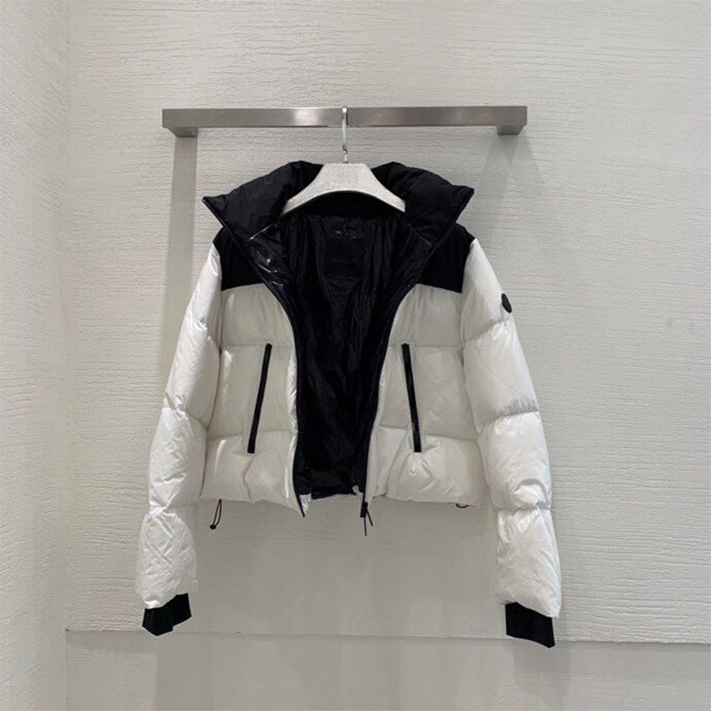 Moncler Jasione Short Down Jacket In White - DopestKickz