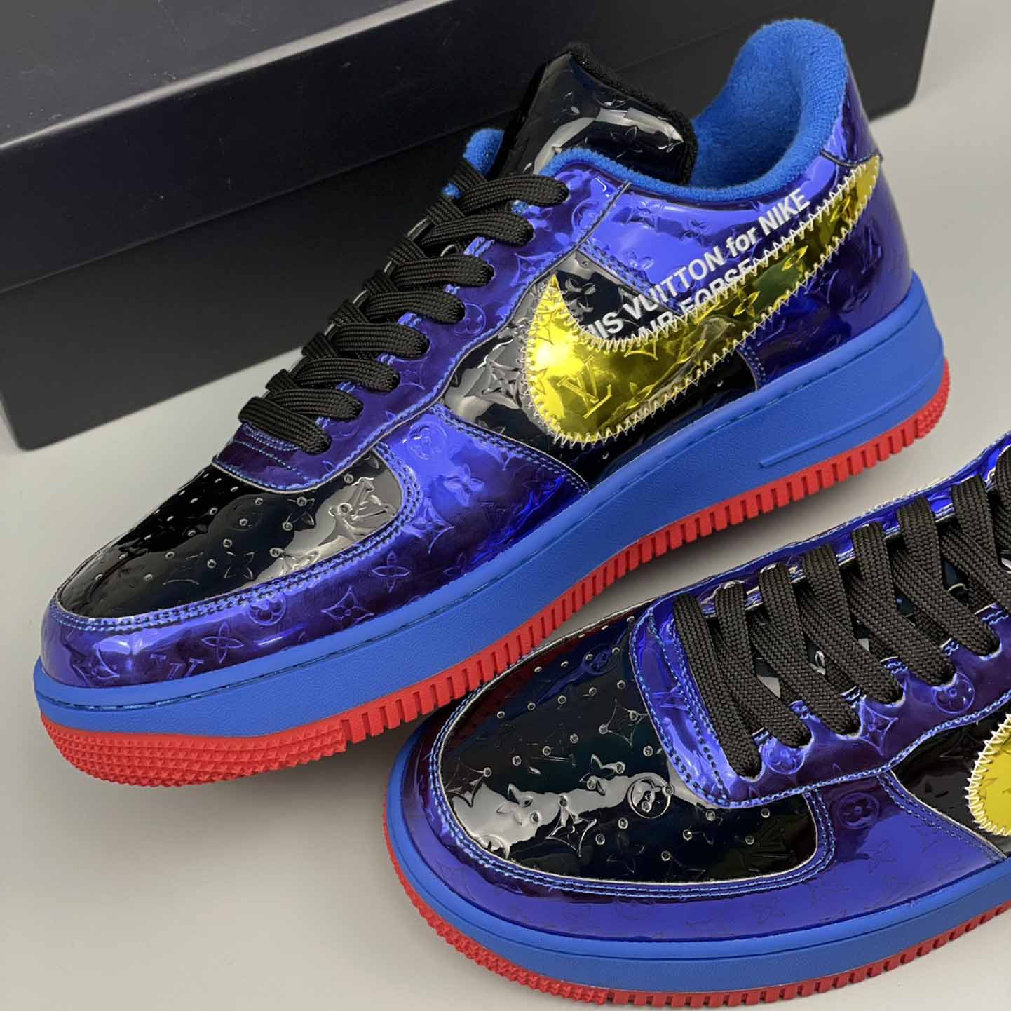 Louis Vuitton X Nike Air Force 1 Sneaker - DopestKickz