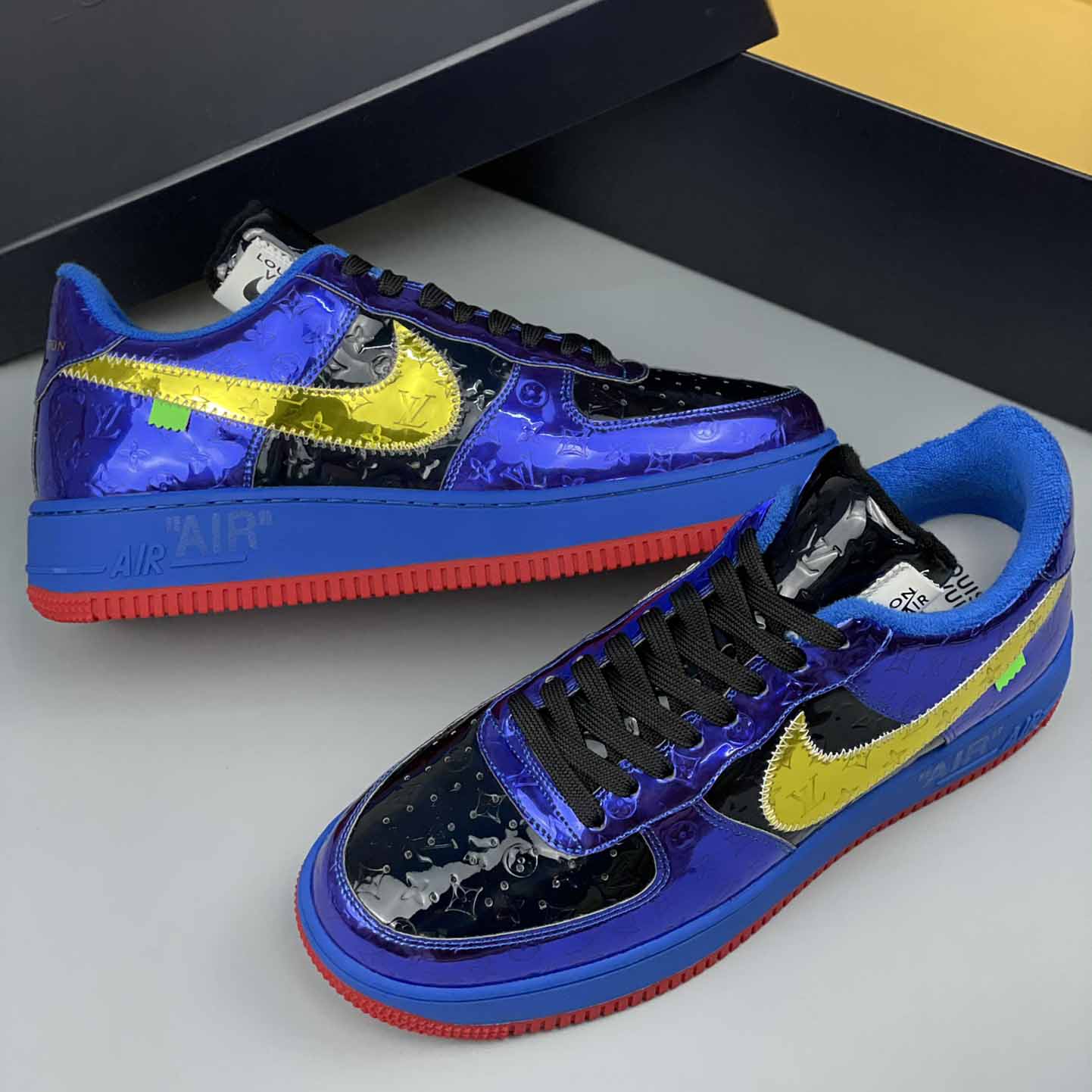 Louis Vuitton X Nike Air Force 1 Sneaker - DopestKickz