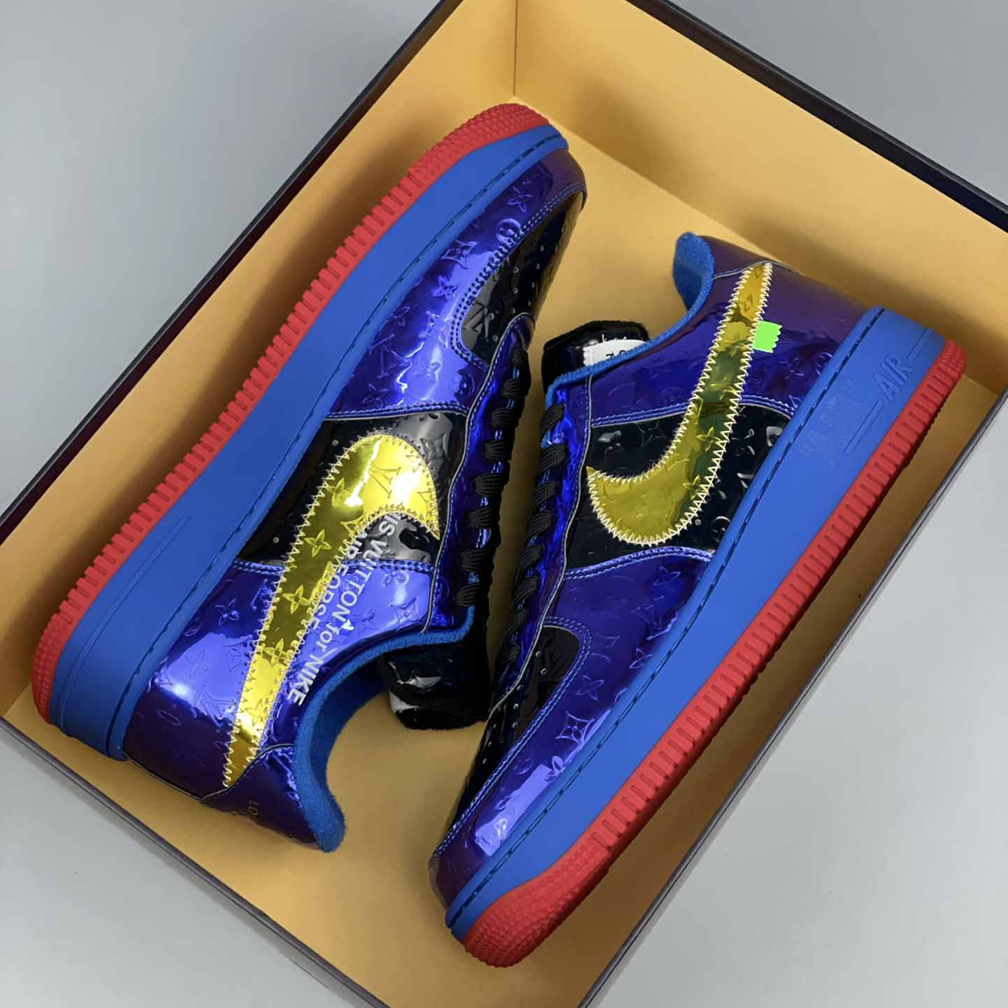 Louis Vuitton X Nike Air Force 1 Sneaker - DopestKickz