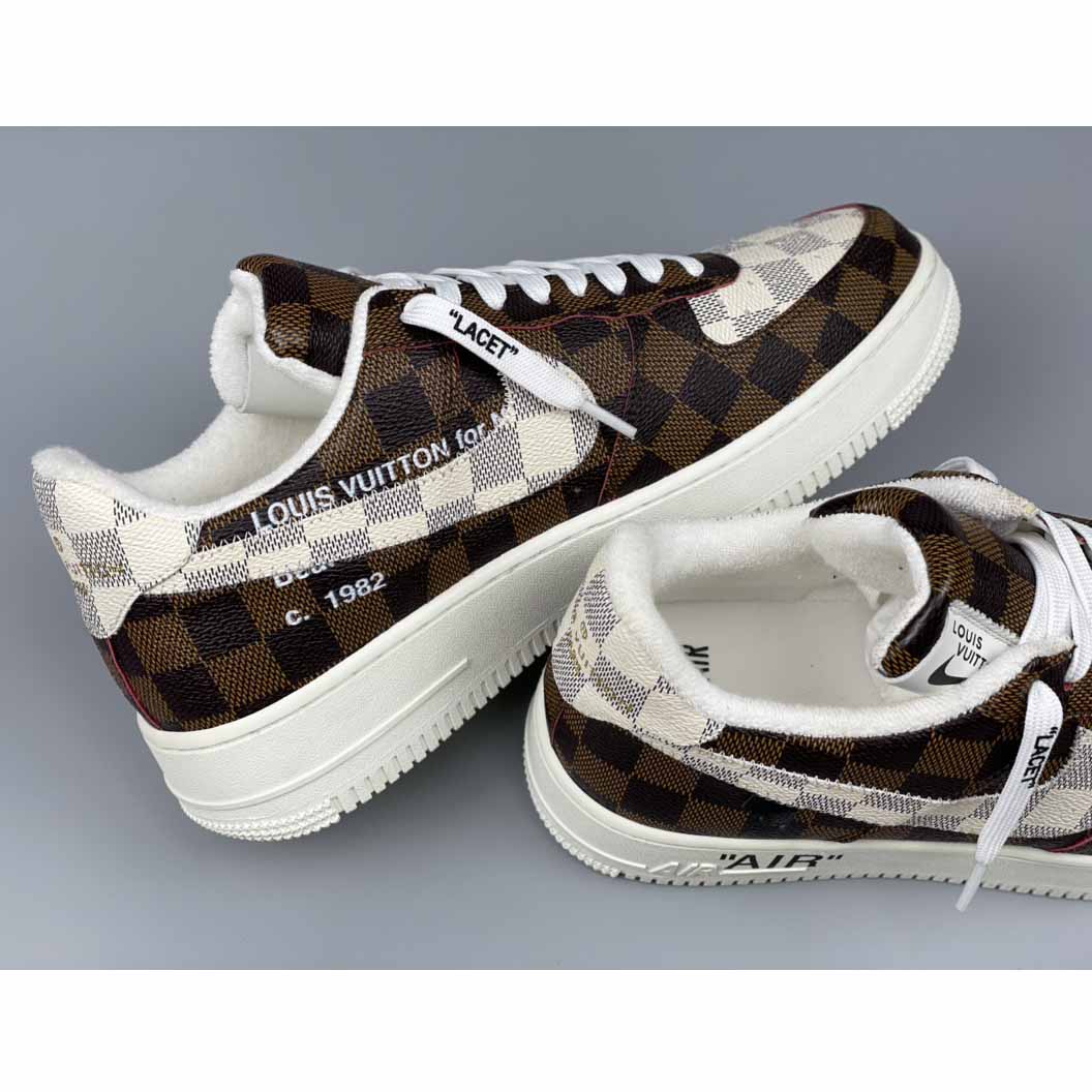 Louis Vuitton X Nike Air Force 1 Sneaker - DopestKickz