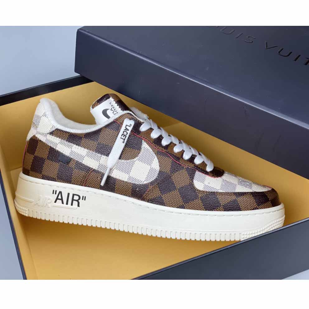 Louis Vuitton X Nike Air Force 1 Sneaker - DopestKickz