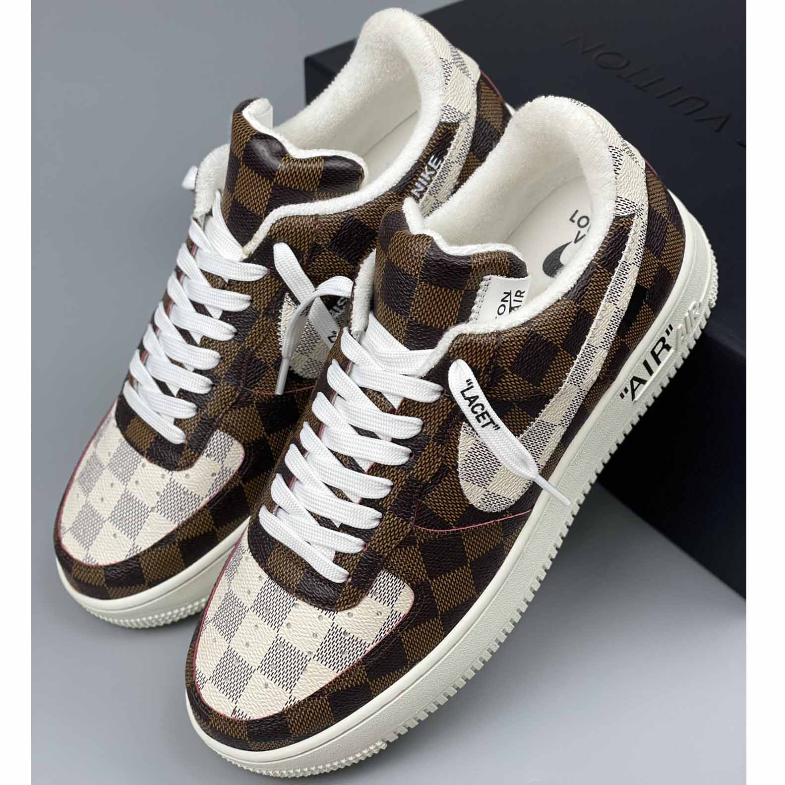 Louis Vuitton X Nike Air Force 1 Sneaker - DopestKickz