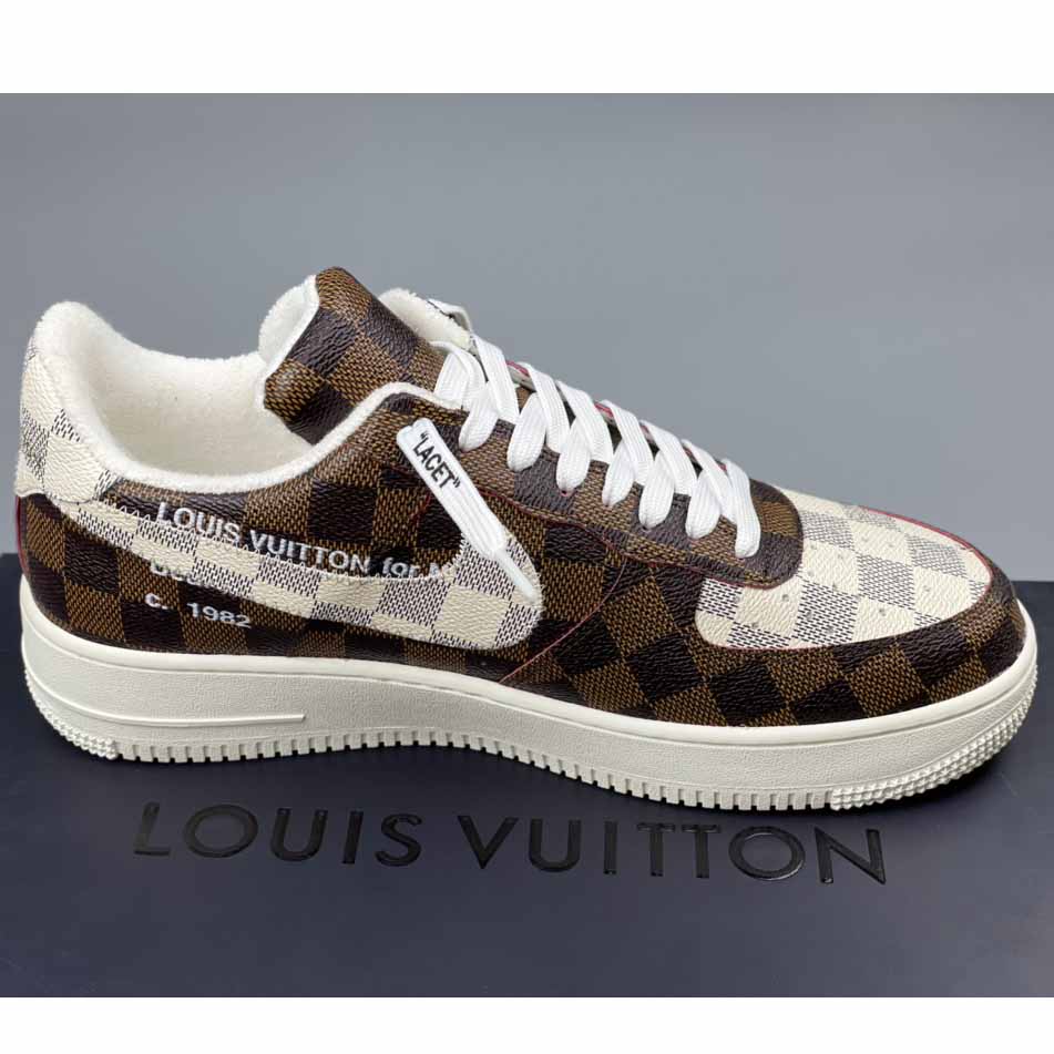 Louis Vuitton X Nike Air Force 1 Sneaker - DopestKickz