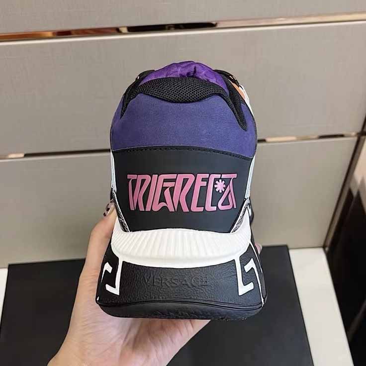 Versace Trigreca Sneakers Purple - DopestKickz