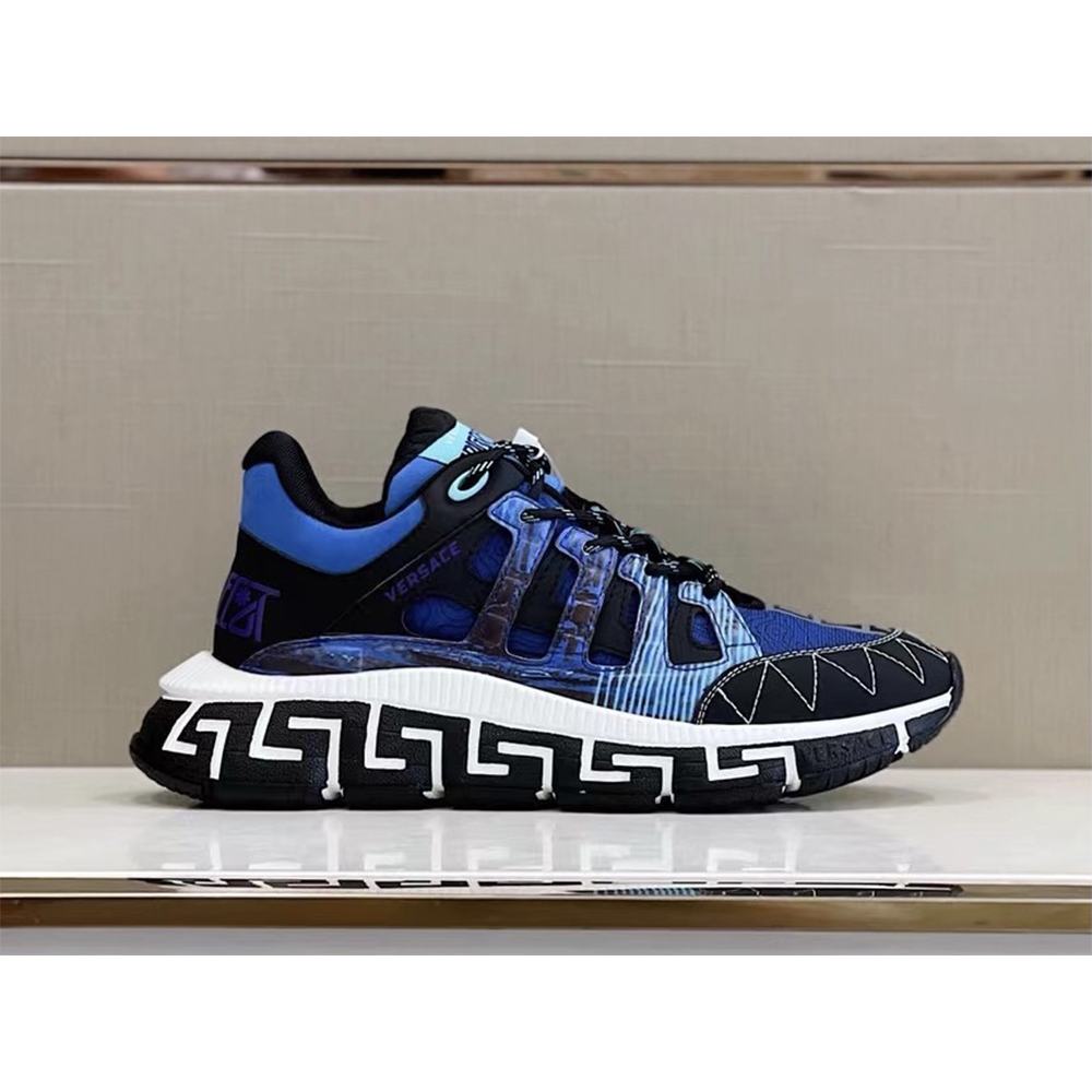Versace Trigreca Sneakers Blue - DopestKickz