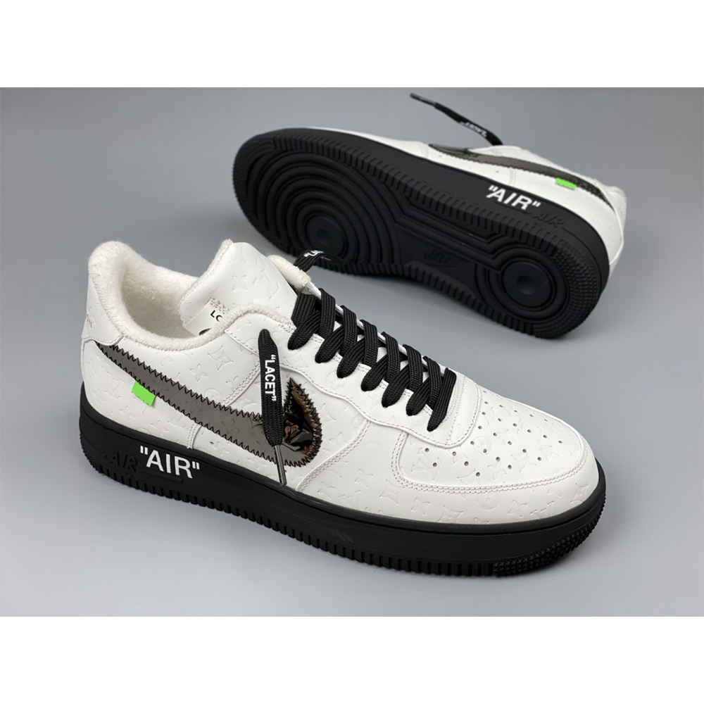 Louis Vuitton X Nike Air Force 1 Sneaker White - DopestKickz