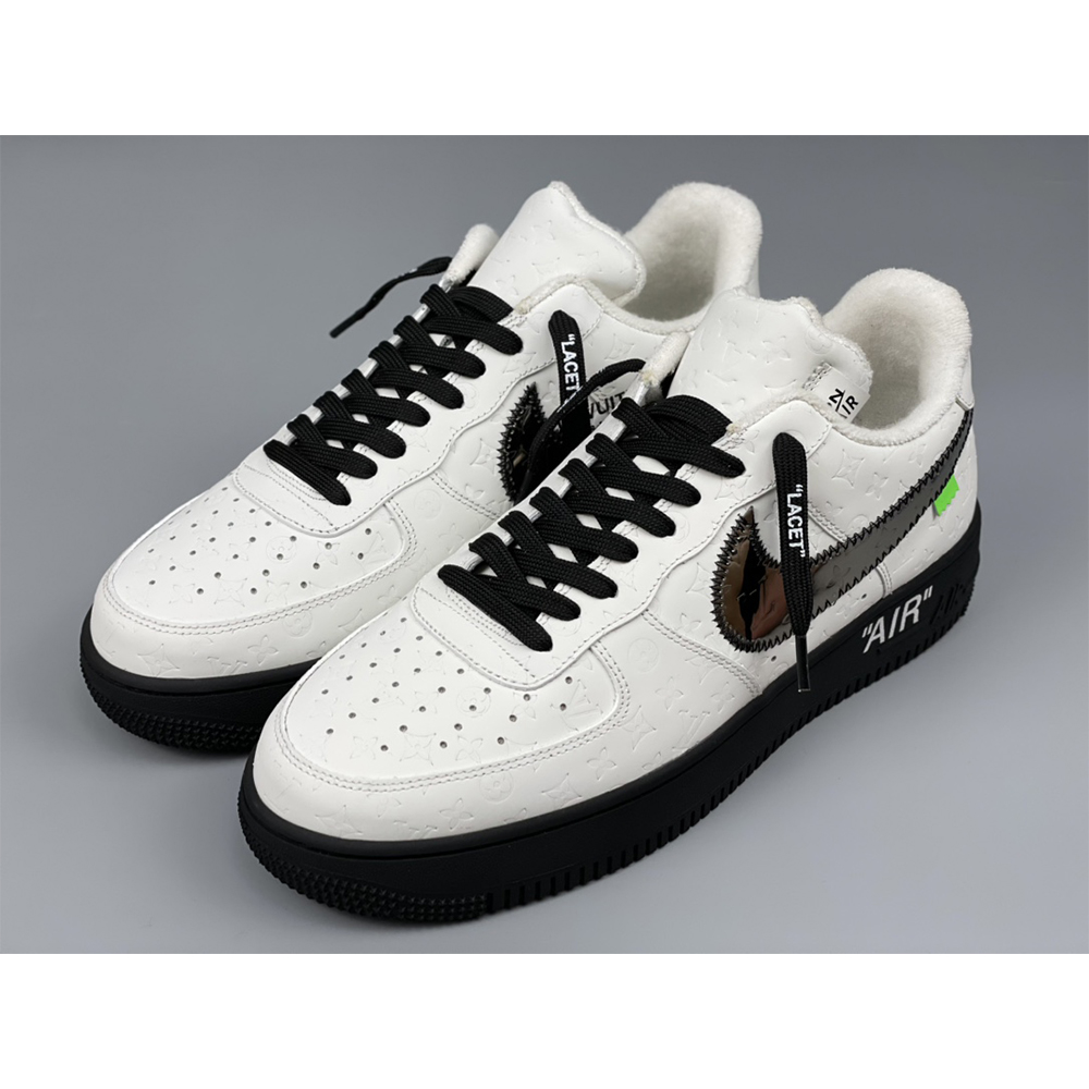 Louis Vuitton X Nike Air Force 1 Sneaker White - DopestKickz