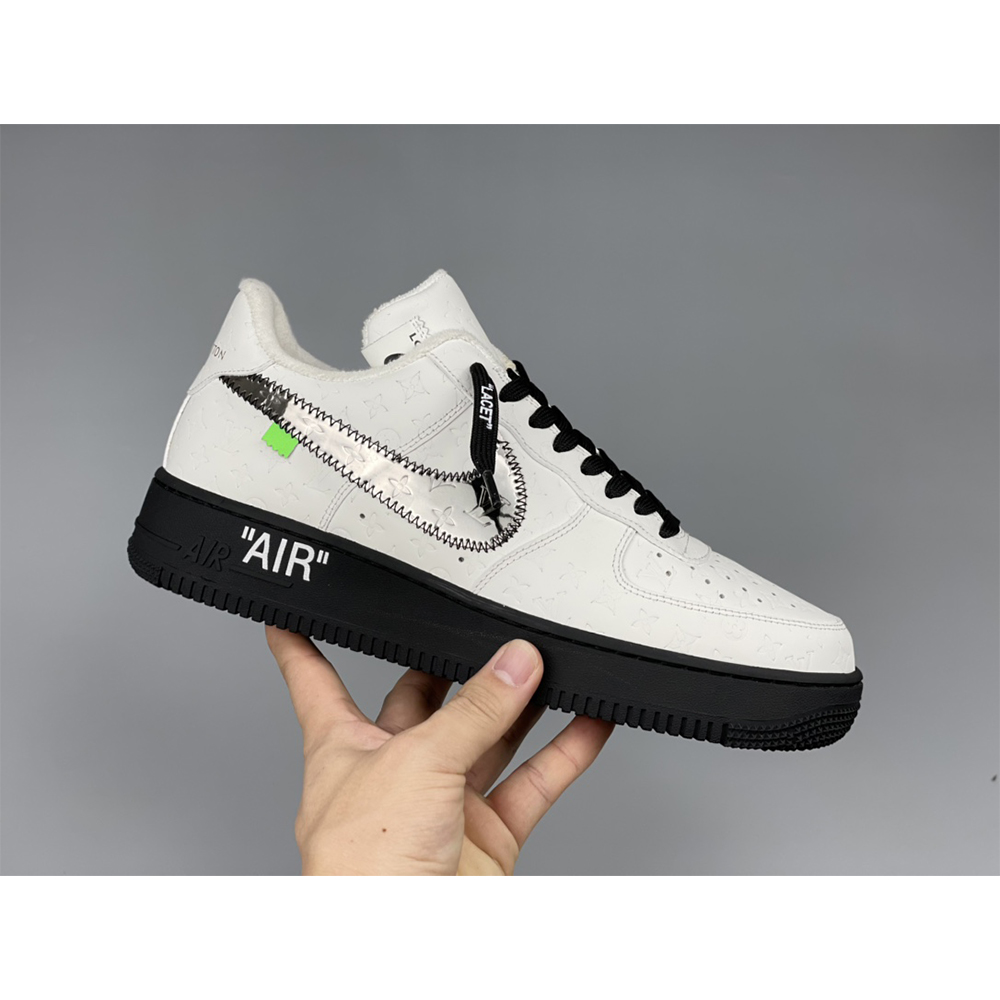 Louis Vuitton X Nike Air Force 1 Sneaker White - DopestKickz