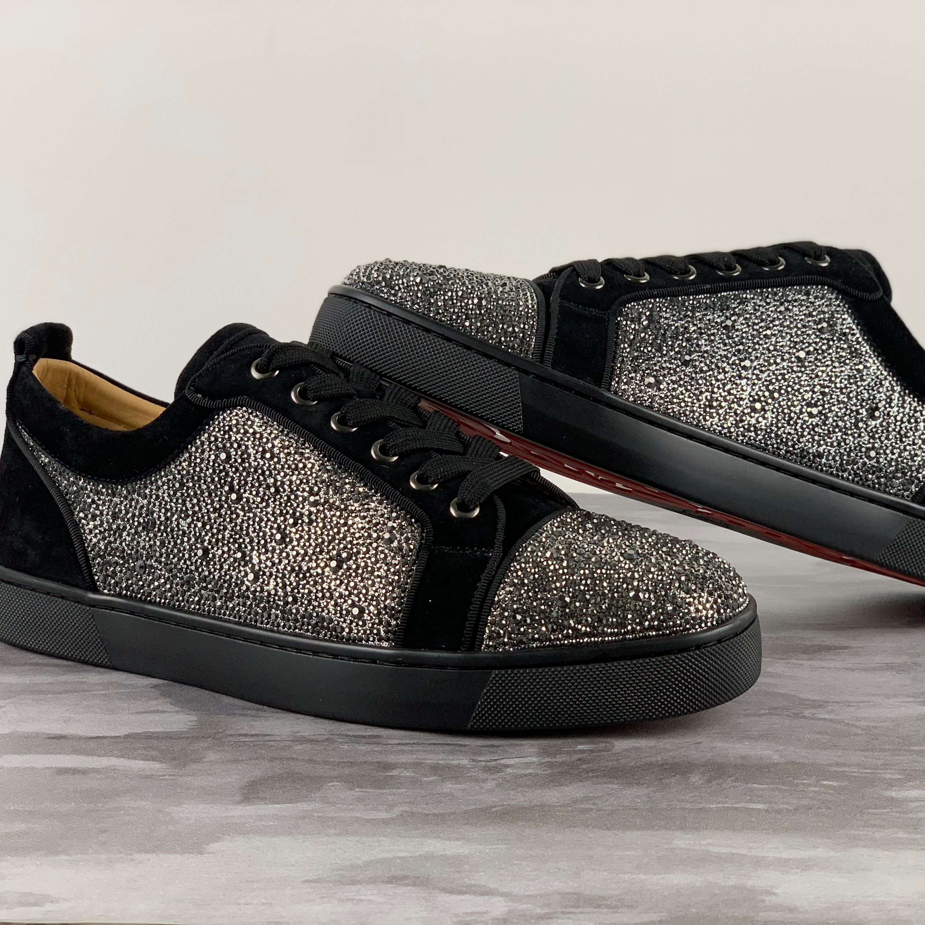 Christian Louboutin Louis Junior Mix Strass - DopestKickz