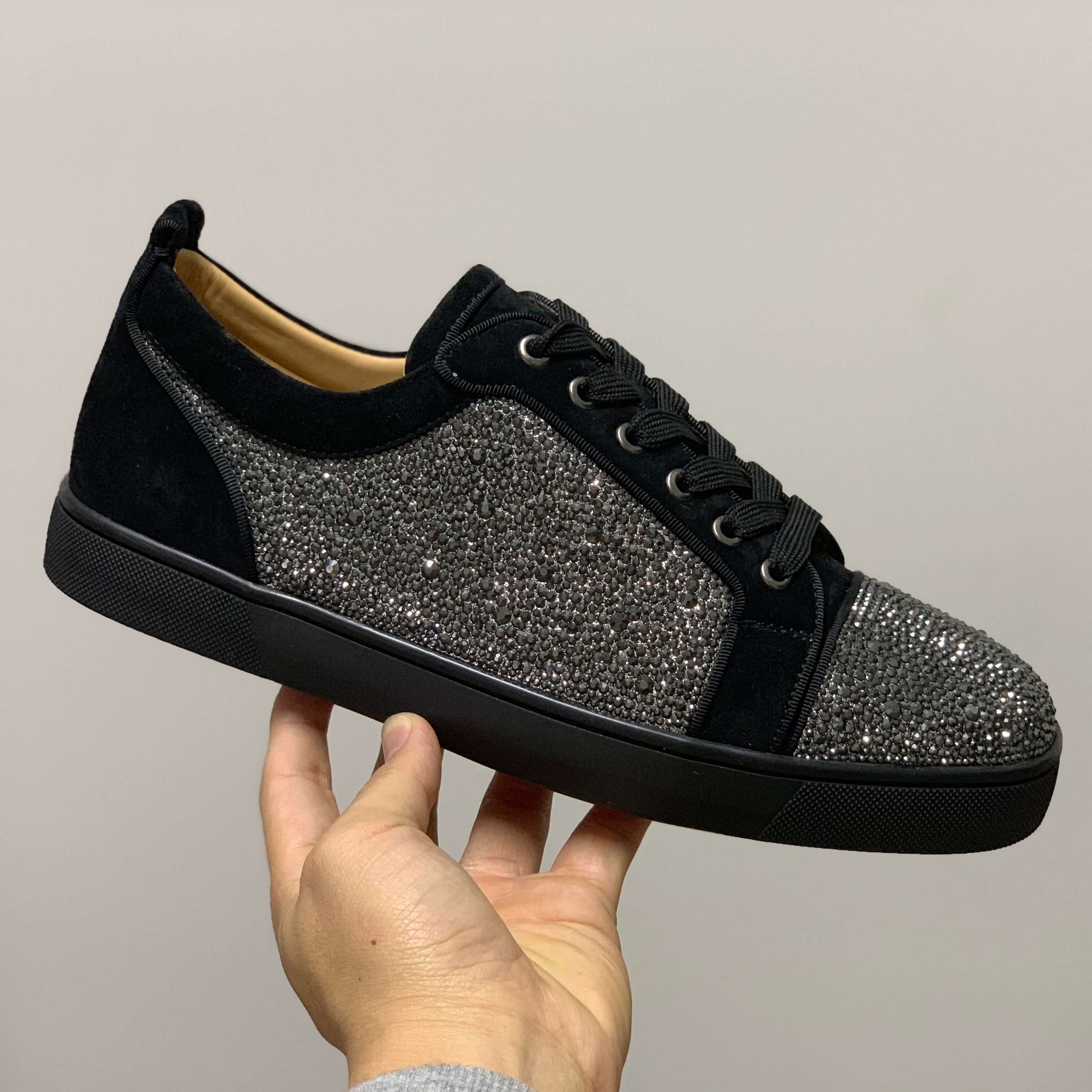 Christian Louboutin Louis Junior Mix Strass - DopestKickz