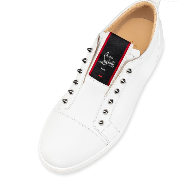 Christian Louboutin F.A.V Fiqeu A Vontade White Calf  - DopestKickz