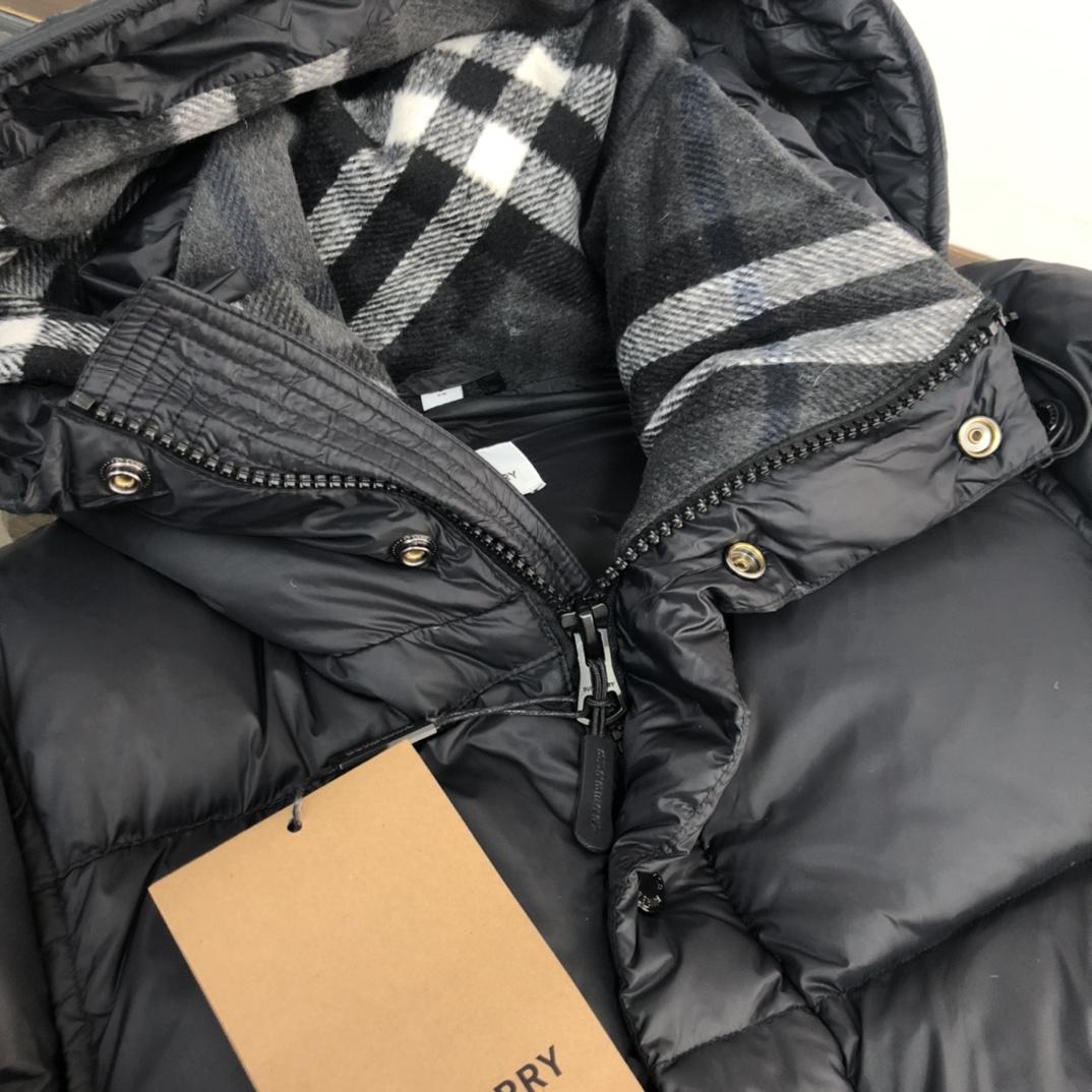 Burberry Logo Print Down Jacket - DopestKickz