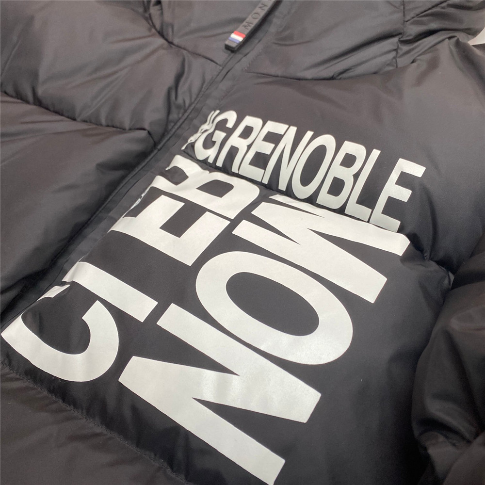Moncler Grenoble Down Jacket In Black - DopestKickz