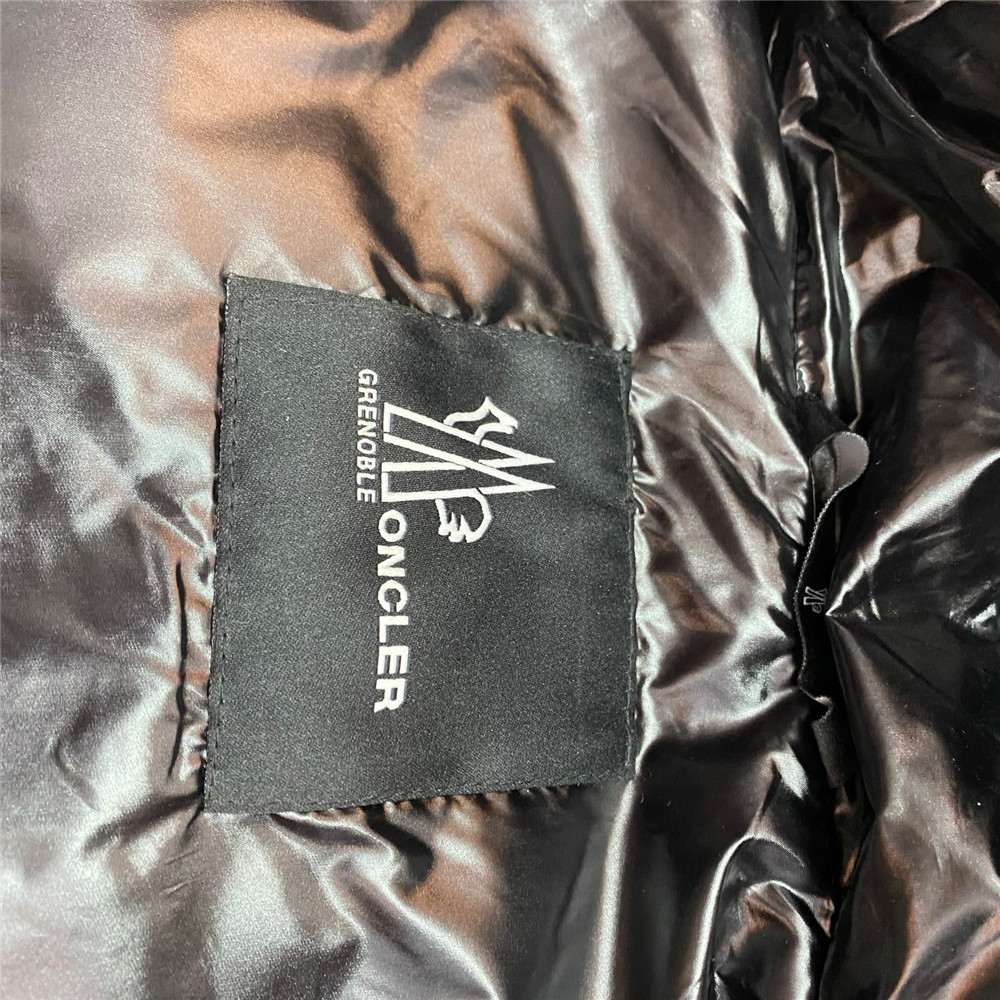 Moncler Grenoble Down Jacket In Black - DopestKickz