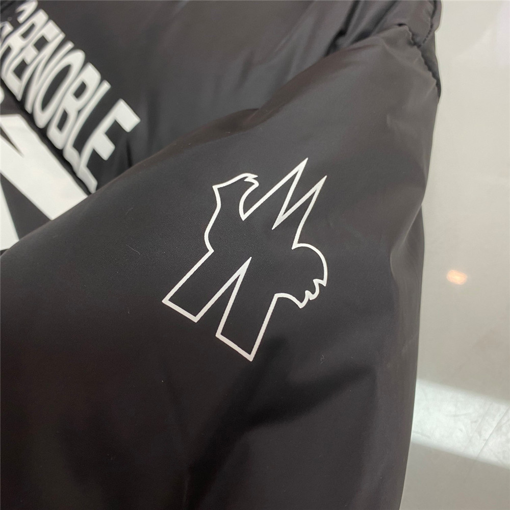Moncler Grenoble Down Jacket In Black - DopestKickz