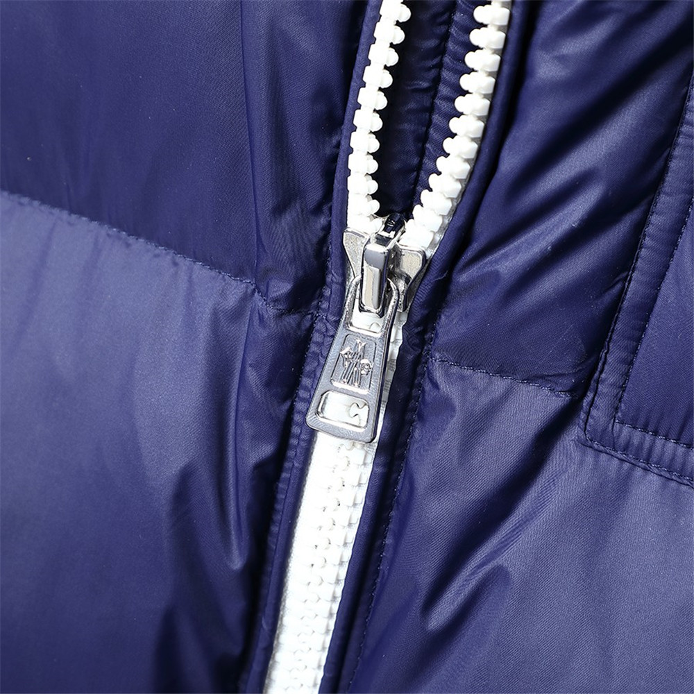 Moncler Montbeliard Short Down Jacket(Blue) - DopestKickz