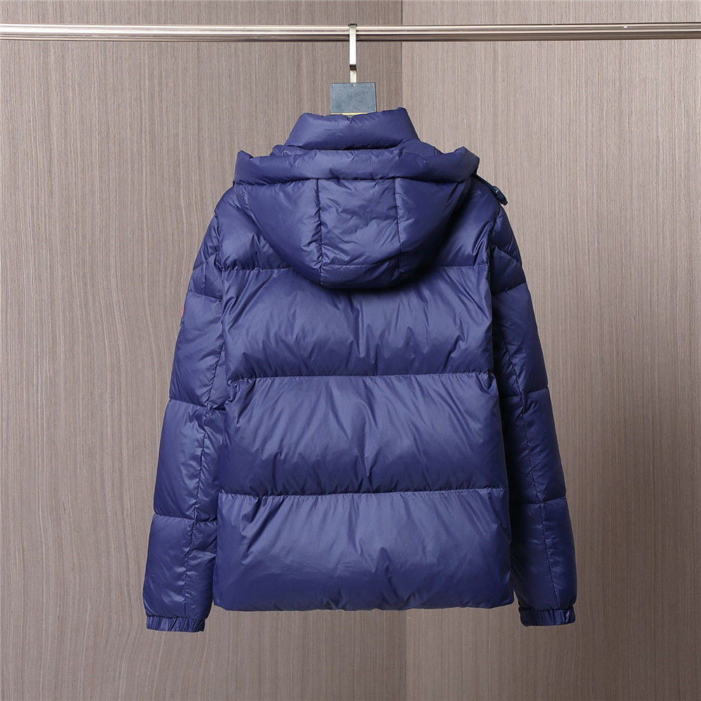 Moncler Montbeliard Short Down Jacket(Blue) - DopestKickz
