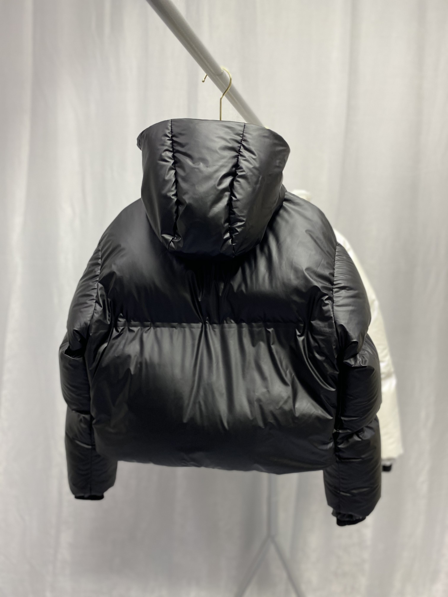 Prada Light Nylon Hooded Puffer Jacket - DopestKickz
