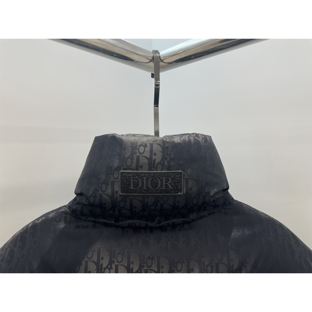 Dior Oblique Down Jacket  - DopestKickz