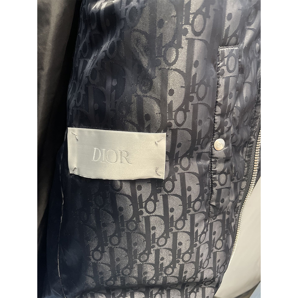 Dior Oblique Down Jacket  - DopestKickz