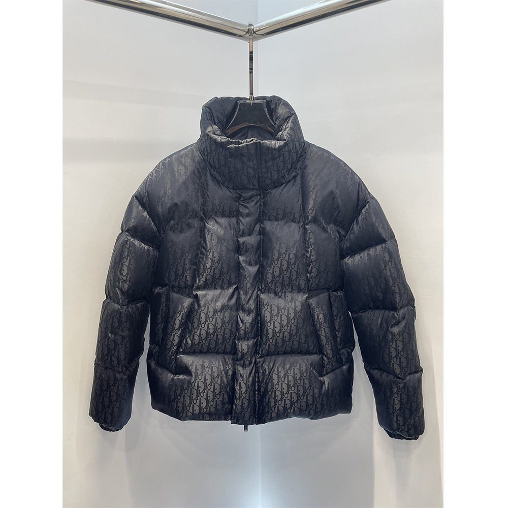 Dior Oblique Down Jacket  - DopestKickz