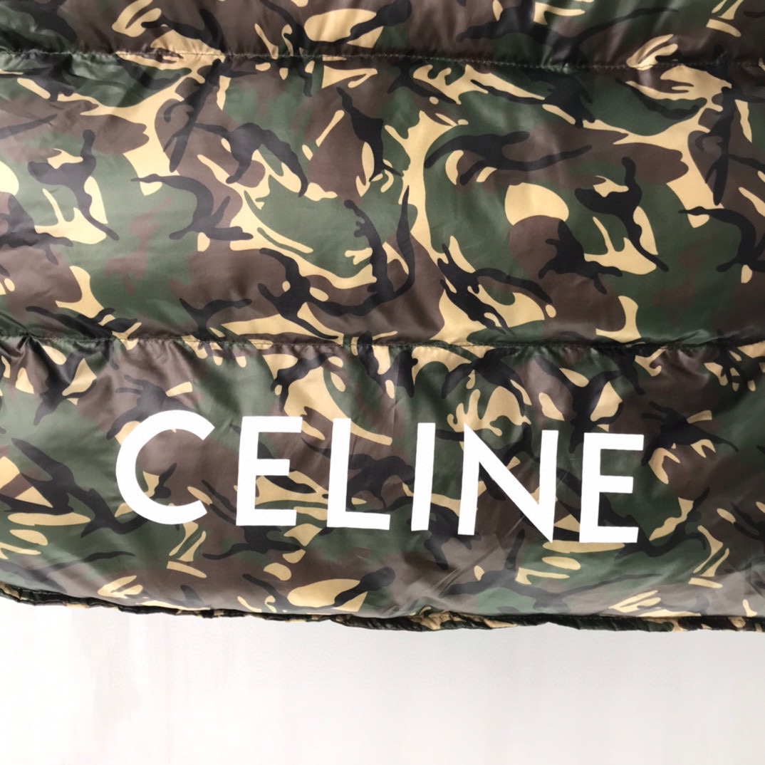 Celine  Loose Jacket In Printed Nylon(Detachable Hood) - DopestKickz