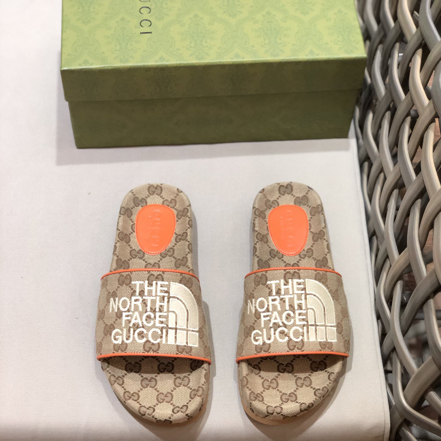Gucci x The North Face Slides - DopestKickz