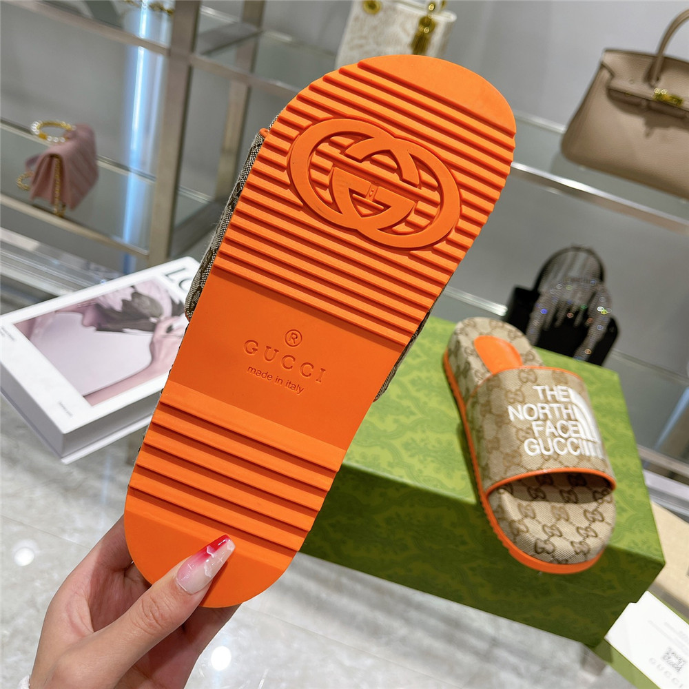 Gucci Men's The North Face x Gucci GG Slide - DopestKickz