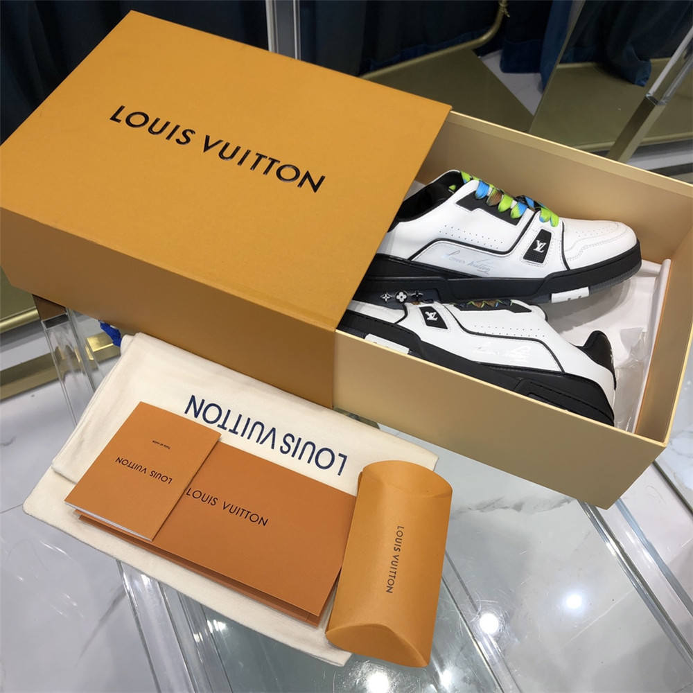 Louis Vuitton Trainer Sneaker - DopestKickz