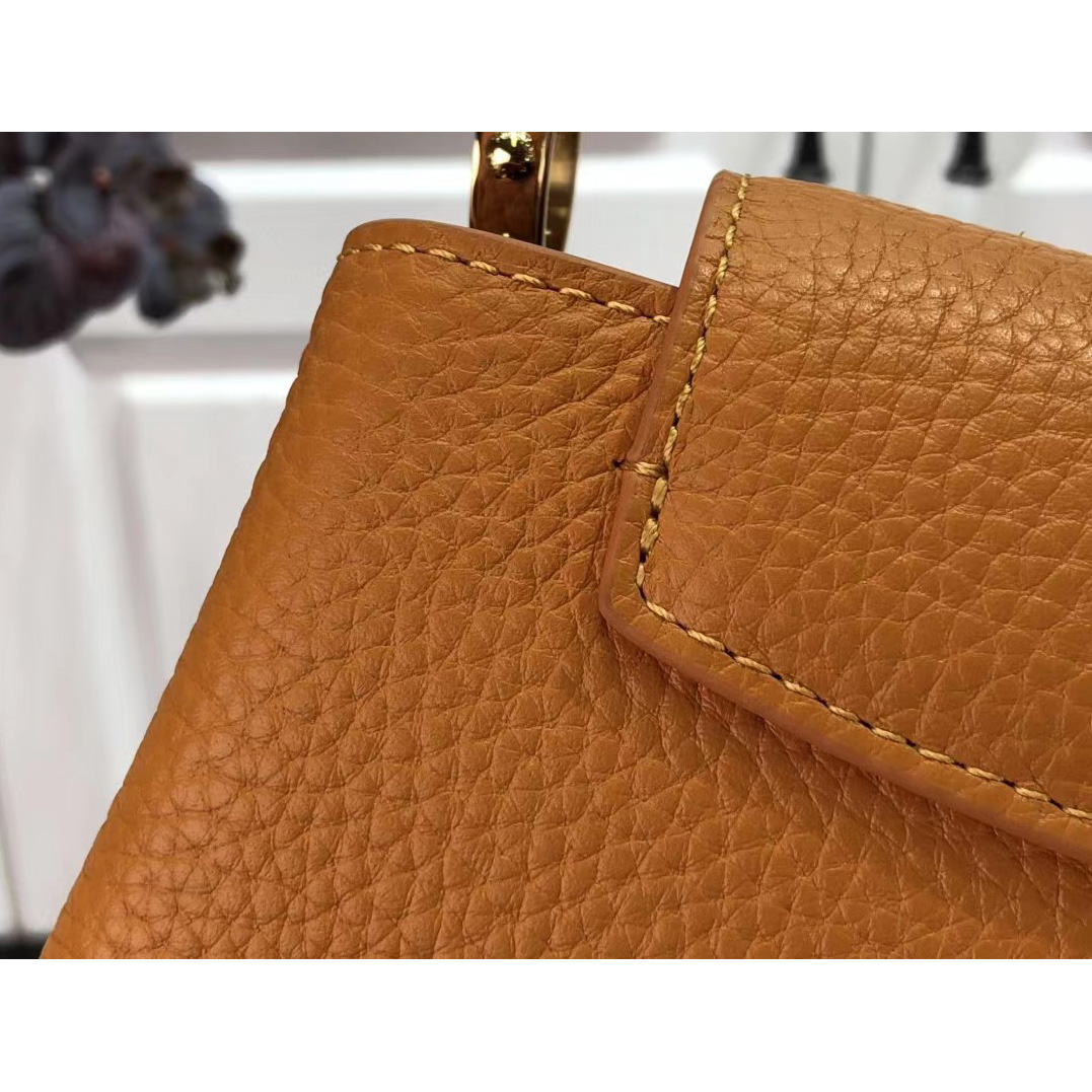 Louis Vuitton Capucines  Mini Handbag In Brown(21 x 14 x 8 cm) - DopestKickz