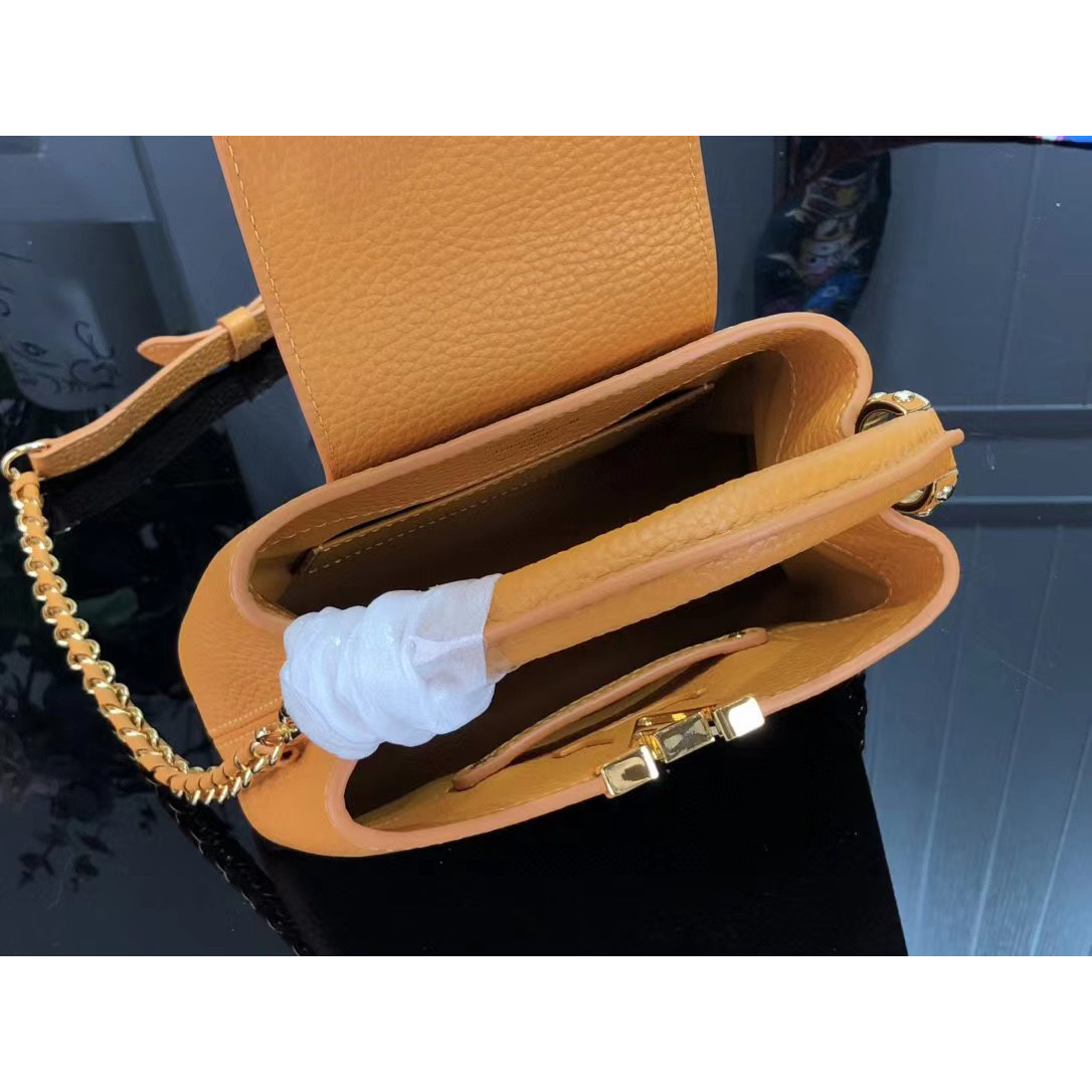Louis Vuitton Capucines  Mini Handbag In Brown(21 x 14 x 8 cm) - DopestKickz